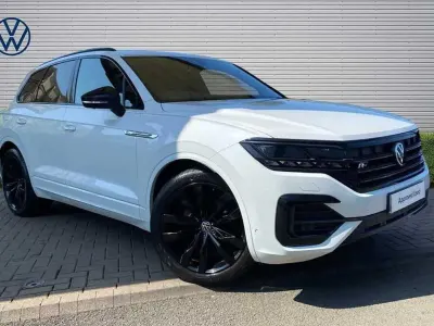 Used VW Touareg Black Edition 286 HP (210 kW) 2021 White SUV