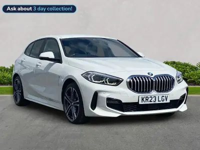 Used BMW 118 M Sport 136 HP (100 kW) 2023 White Hatchback