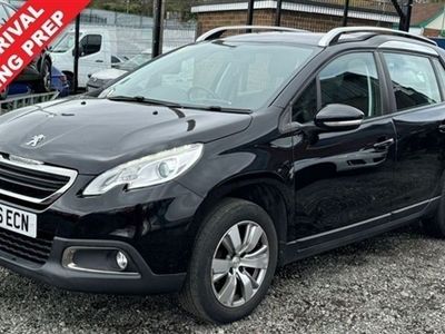used Peugeot 2008 1.2 PURE TECH ACTIVE 5 DOOR BLACK 1 OWNER FROM NEW LOW TAX