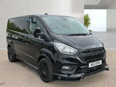 Używany Ford Transit Custom Limited 130 KM (95 kW) 2021 Czarny Van