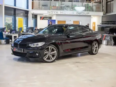 Usado BMW 420 M Sport 184 CV (135 kW) 2014 Negro Coupe