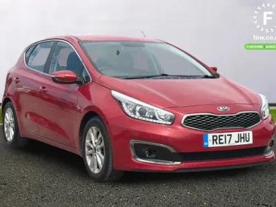 Used Kia Ceed 136 HP (100 kW) 2017 Red Hatchback