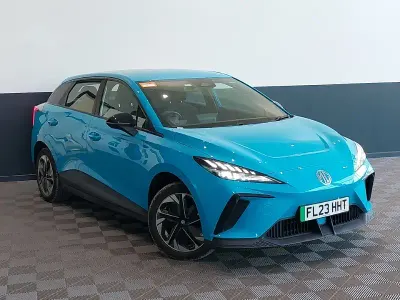 Used MG MG4 EV SE 125 kW (170 HP) 2023 Blue Hatchback