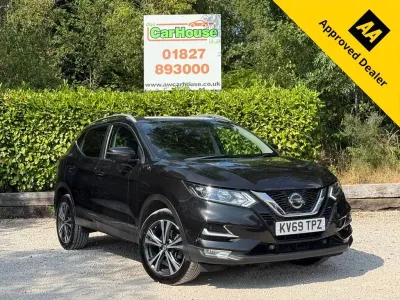 Used Nissan Qashqai N-Connecta 140 HP (102 kW) 2019 Black SUV