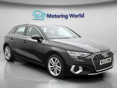Begagnad Audi A3 Sportback Sport 110 HK (80 kW) 2022 Svart Halvkombi