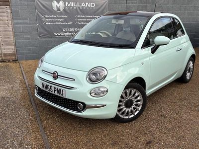 Green Used 2015 Fiat 500 Lounge Hatchback | £5,395 (Fair price)