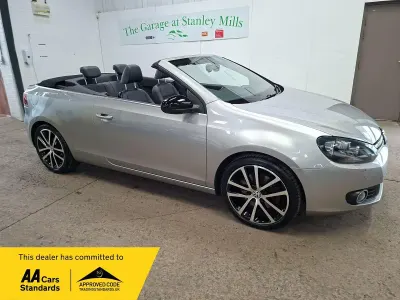 Used VW Golf Cabriolet GT 140 HP (102 kW) 2014 Silver Cabriolet