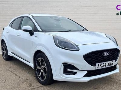 White Used 2024 Ford Puma ST-Line SUV | £16,499 (Fair price)