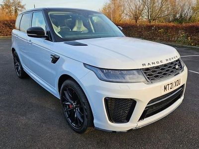 Used Land Rover Range Rover Sport SVR 575 HP (422 kW) 2021 White SUV