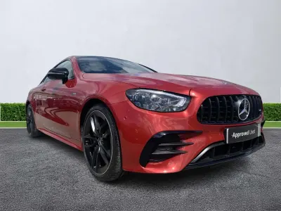 Used Mercedes E53 AMG Premium Plus 435 HP (319 kW) 2023 Red Coupe