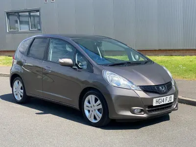 Begagnad Honda Jazz EX 2014 Brun Halvkombi