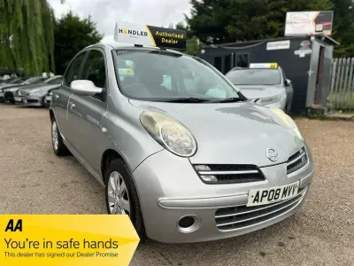 Used Nissan Micra Acenta+ 80 HP (58 kW) 2008 Silver Hatchback