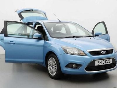 Used Ford Focus Titanium 2010 Blue Hatchback