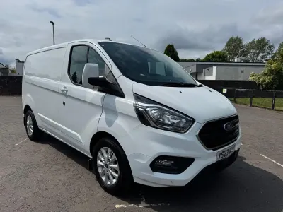 Used Ford Transit Custom Limited 130 HP (95 kW) 2023 White Van