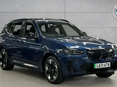 Used BMW iX3 M Sport 207 kW (282 HP) 2022 Blue SUV