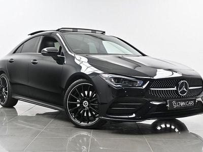 Black Used 2023 Mercedes CLA200 AMG Line Premium Plus Coupe | £28,950 (Expensive)