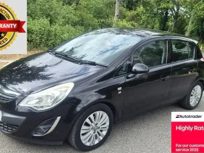 Used Vauxhall Corsa Excite 2011 Black Hatchback