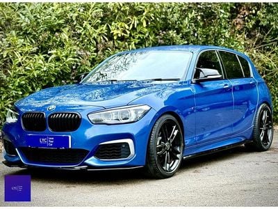 Used BMW M140 M Sport 484 HP (355 kW) 2018 Blue Hatchback