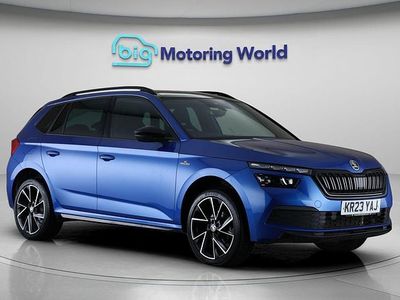 Used Skoda Kamiq Monte Carlo 109 HP (80 kW) 2023 Blue SUV