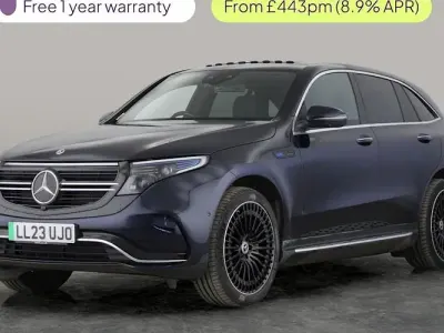 Used Mercedes EQC400 AMG line 300 kW (408 HP) 2023 Blue SUV