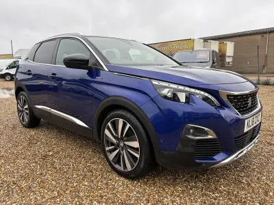 Used Peugeot 3008 Premium 130 HP (95 kW) 2018 Blue SUV