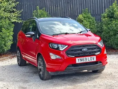Used Ford Ecosport ST-Line 125 HP (91 kW) 2019 Red SUV