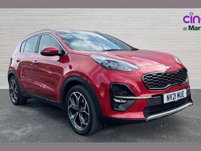 Used Kia Sportage GT-Line 174 HP (127 kW) 2021 Red SUV