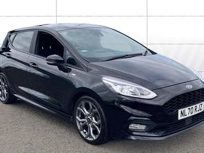Usado Ford Fiesta ST-Line 95 HP (69 kW) 2020 Preto Citadino