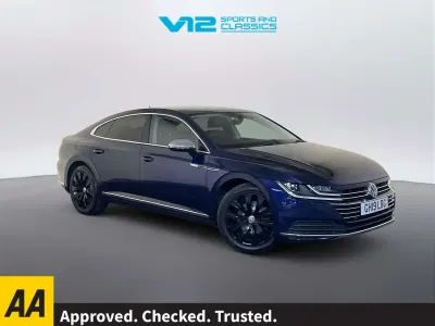 Used VW Arteon Elegance 150 HP (110 kW) 2019 Blue Hatchback