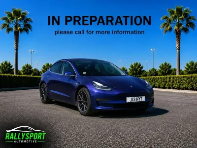 Used Tesla Model 3 Long Range AWD 366 kW (498 HP) 2020 Blue Sedan