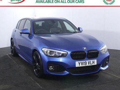 Used BMW 118 M Sport 136 HP (100 kW) 2019 Blue Hatchback