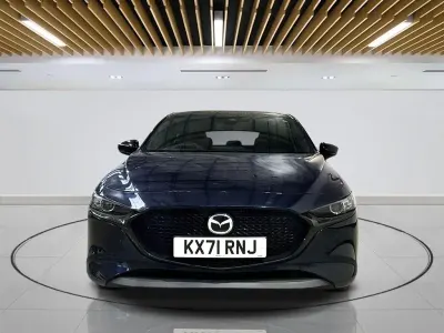 Begagnad Mazda 3 186 HK (136 kW) 2022 Blå Halvkombi