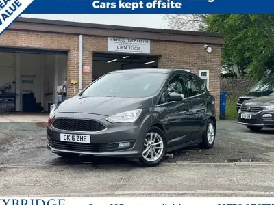 Begagnad Ford C-MAX Zetec 120 HK (88 kW) 2016 Grå Minibuss