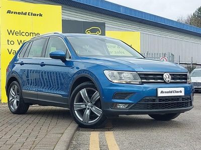 Used VW Tiguan Match 130 HP (95 kW) 2019 Blue SUV