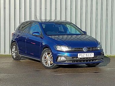 Blue Used 2020 VW Polo R-line Hatchback | £12,998 (Fair price)