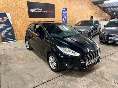 Used Ford Fiesta Zetec 2016 Black Hatchback