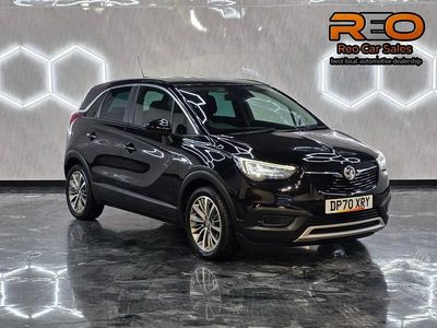 Used Vauxhall Crossland X SRi 83 HP (61 kW) 2020 Black SUV