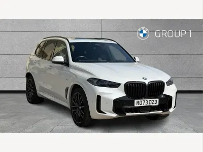 Used BMW X5 M Sport 293 HP (215 kW) 2023 White SUV