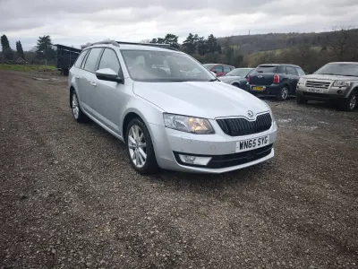 Used Skoda Octavia SE L 150 HP (110 kW) 2015 Silver Hatchback