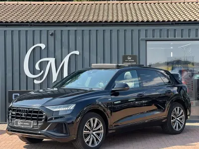 Used Audi Q8 S-Line 286 HP (210 kW) 2019 Black SUV