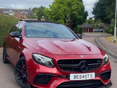 Red Used 2019 Mercedes E63S AMG Sedan | £41,990