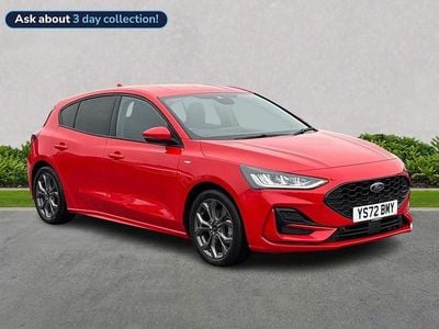 Red Used 2022 Ford Focus ST-Line Hatchback | £14,750 (Good price)