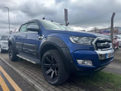 Used Ford Ranger Limited 200 HP (147 kW) 2017 Blue Pickup