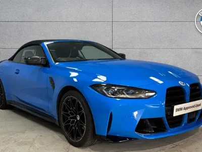 Used BMW M4 Cabriolet Competition Edition 503 HP (369 kW) 2024 Blue Cabriolet
