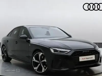 Used Audi A4 Black Edition 150 HP (110 kW) 2022 Black Sedan