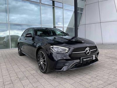 Used Mercedes E300 AMG line 2023 Black Sedan