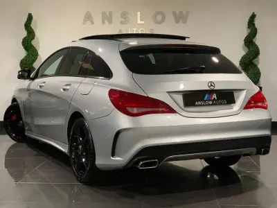 Used Mercedes CLA220 Shooting Brake AMG 177 HP (130 kW) 2016 Silver Estate
