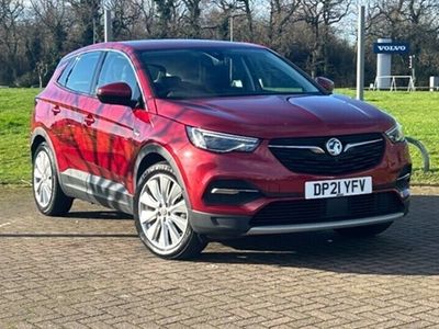 used Vauxhall Grandland X SUV (2021/21)Elite Nav Hybrid4 1.6 (300hp) Direct Injection Turbo/Electric AWD auto 5d