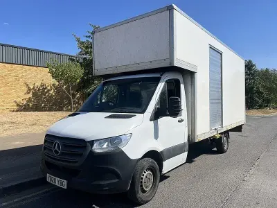 Used Mercedes Sprinter 163 HP (119 kW) 2020 White Van