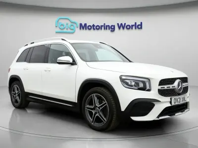 Used Mercedes GLB200 AMG line 163 HP (119 kW) 2021 White SUV